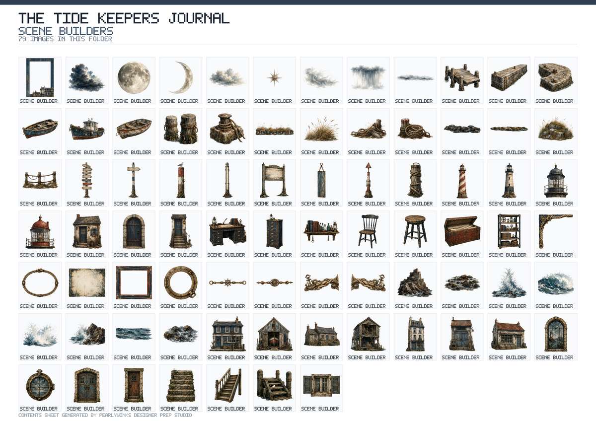 Pearlywinks - Tide Keepers Journal Digital Download - Image 15