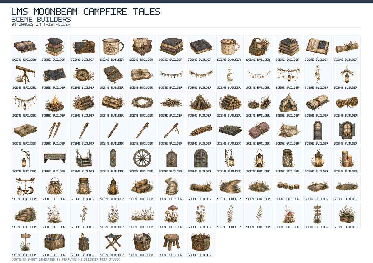 Pearlywinks - Little Meadow Stories - Moonbeam Campfire Tales Digital Download - Image 15