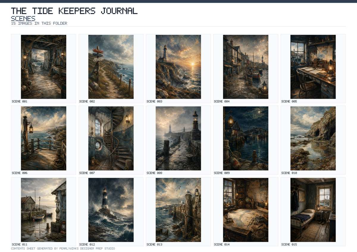 Pearlywinks - Tide Keepers Journal Digital Download - Image 16