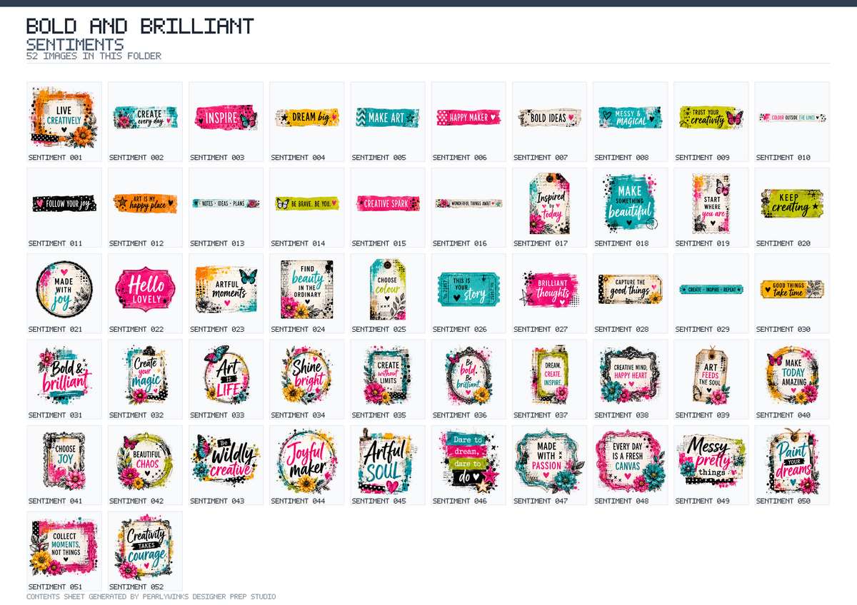 Pearlywinks - Bold and Brilliant Digital Collection - Image 13