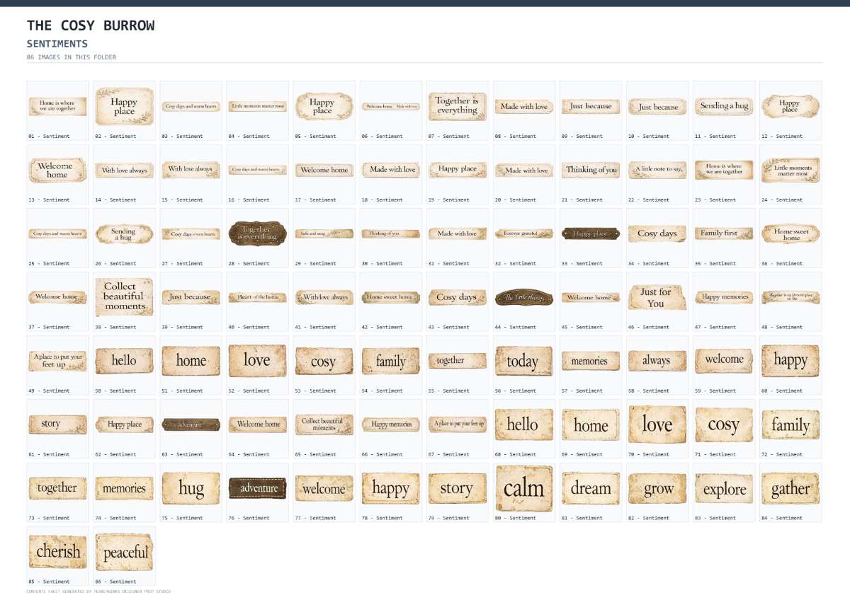 Pearlywinks - The Cosy Burrow Digital Collection Download - Image 5