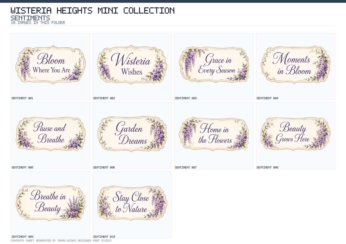 Pearlywinks - Wisteria Heights Mini Collection - Image 8