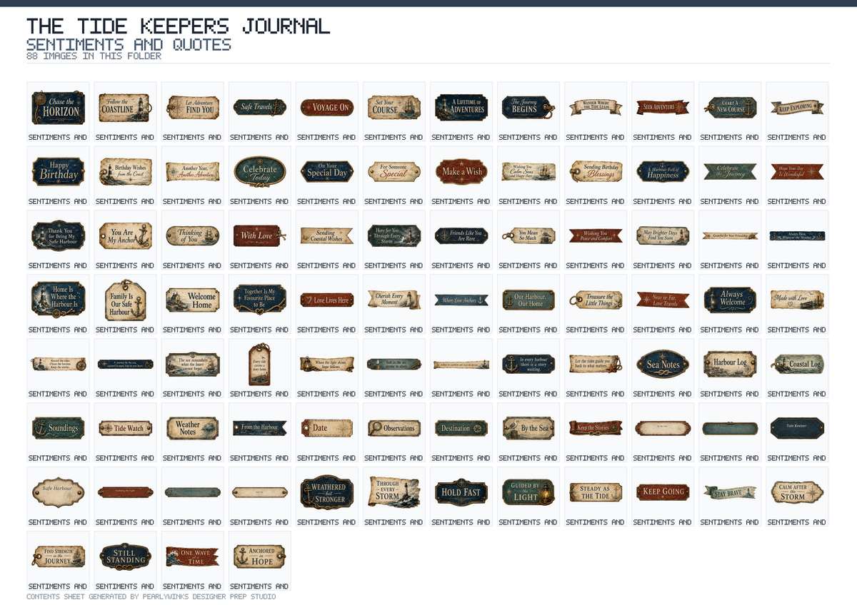 Pearlywinks - Tide Keepers Journal Digital Download - Image 17