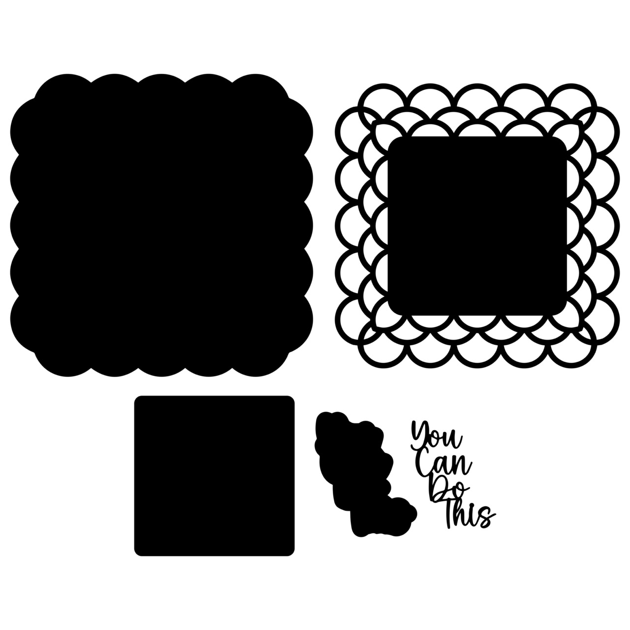 The Crafty Witches - Simply Square Doilies Collection SVG Files - Image 2