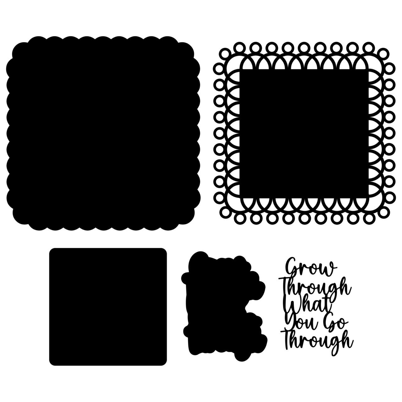 The Crafty Witches - Simply Square Doilies Collection SVG Files - Image 5