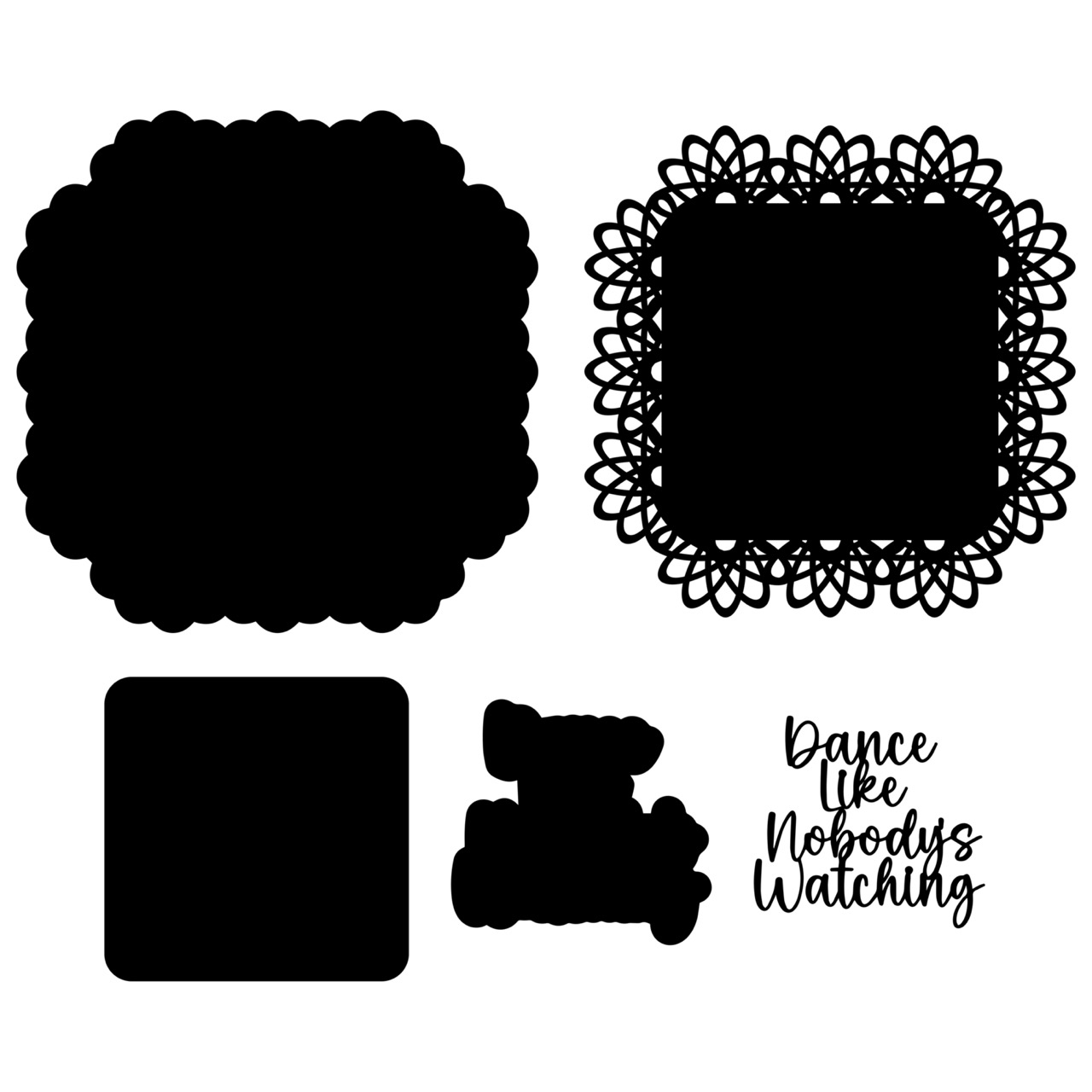 The Crafty Witches - Simply Square Doilies Collection SVG Files - Image 7