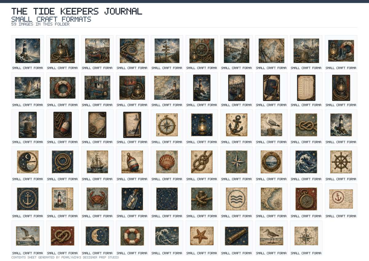 Pearlywinks - Tide Keepers Journal Digital Download - Image 18