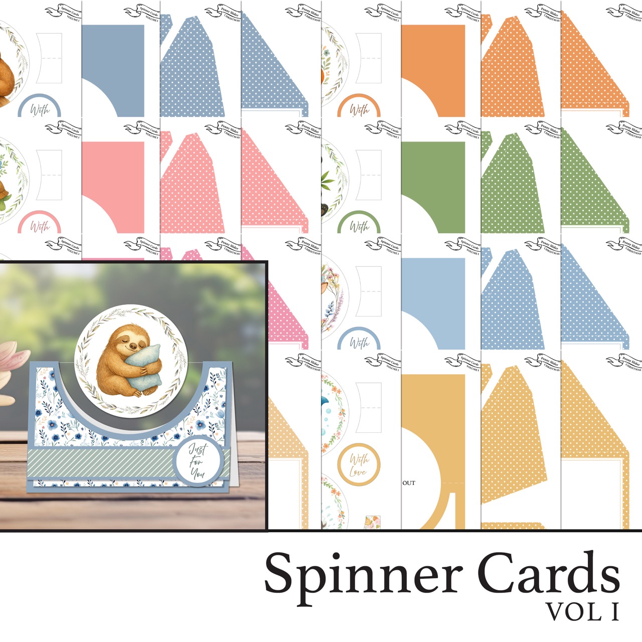 The Crafty Witches - Spinner Cards Vol I Digital Collection