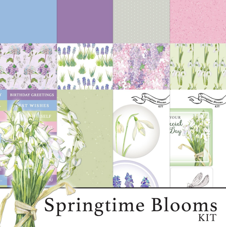 The Crafty Witches - Springtime Blooms Digital Collection