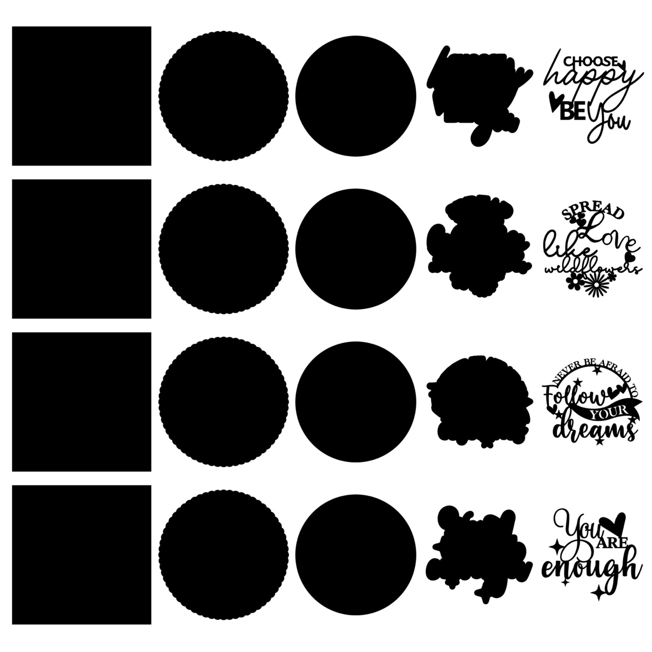 The Crafty Witches - Statement Centre Pieces SVG Files - Image 2