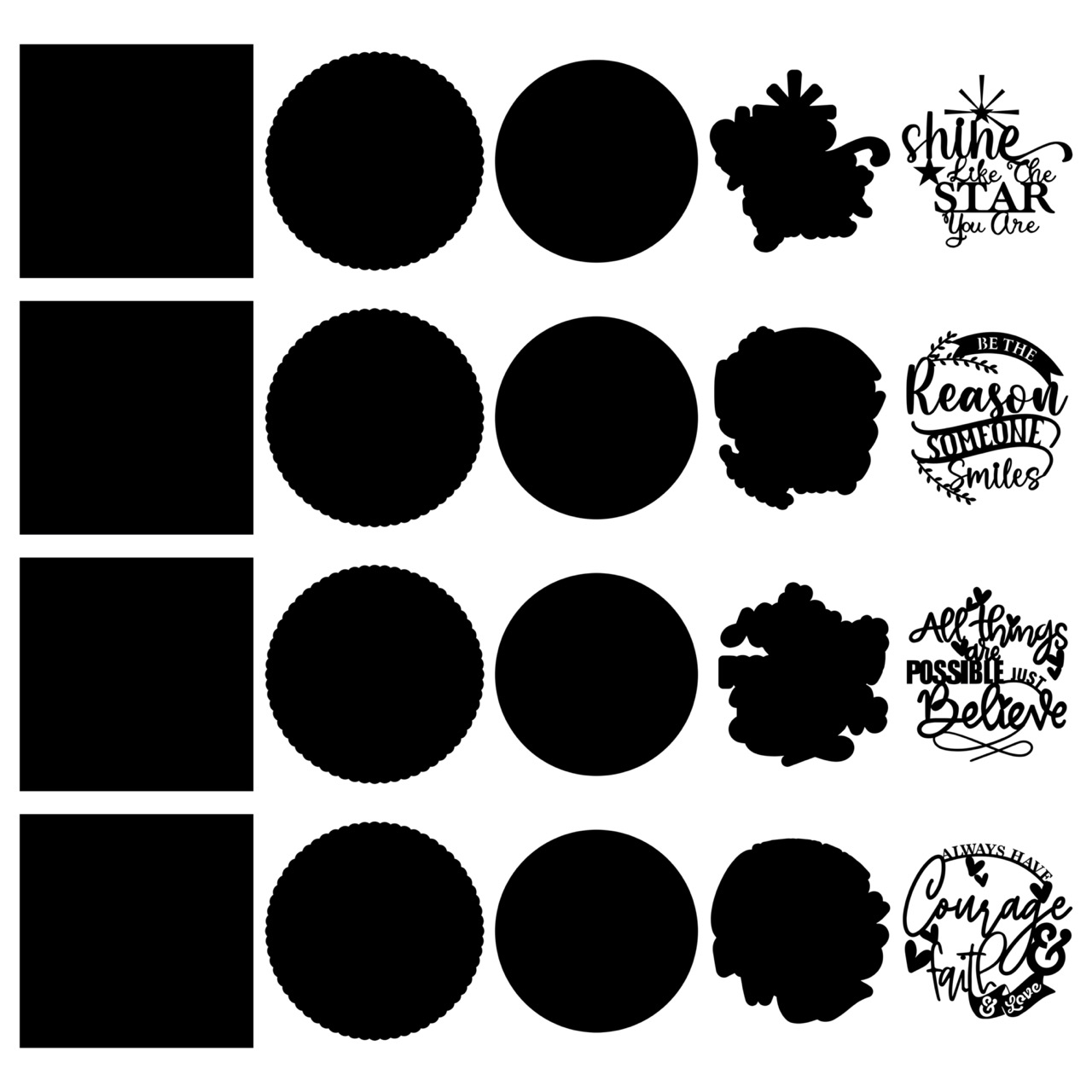 The Crafty Witches - Statement Centre Pieces SVG Files - Image 3