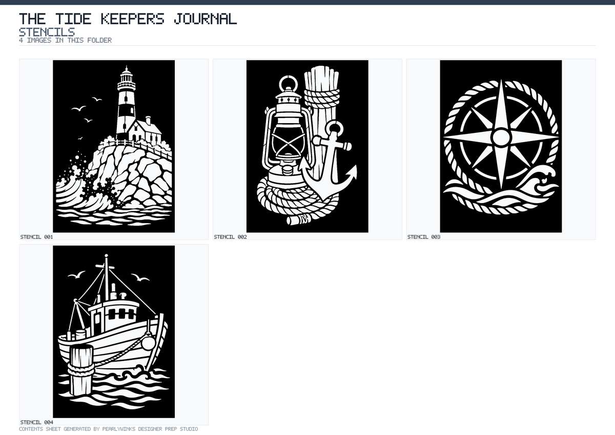 Pearlywinks - Tide Keepers Journal Digital Download - Image 19
