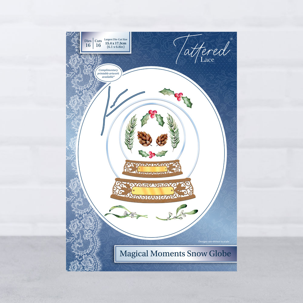 Tattered Lace Magical Moments Snow Globe Die Set