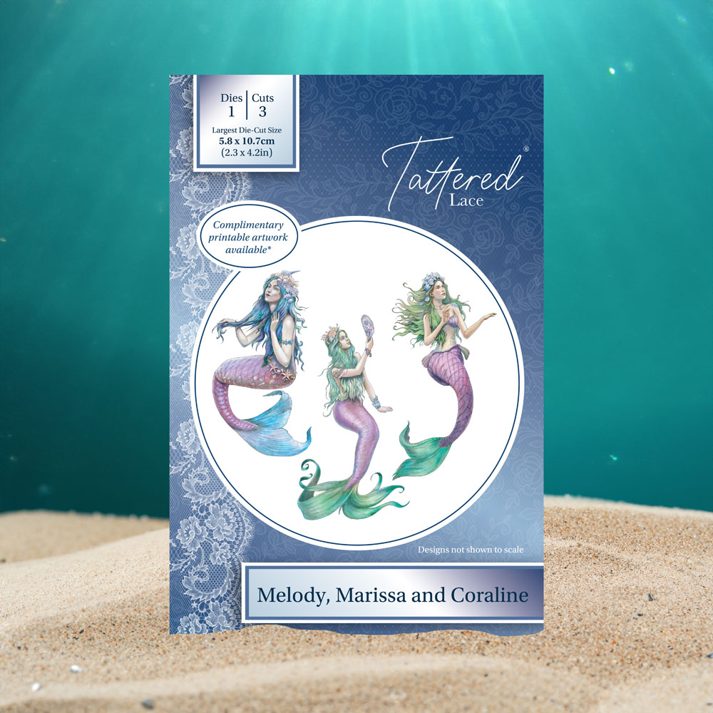 Tattered Lace Melody, Marissa & Coraline Die Set