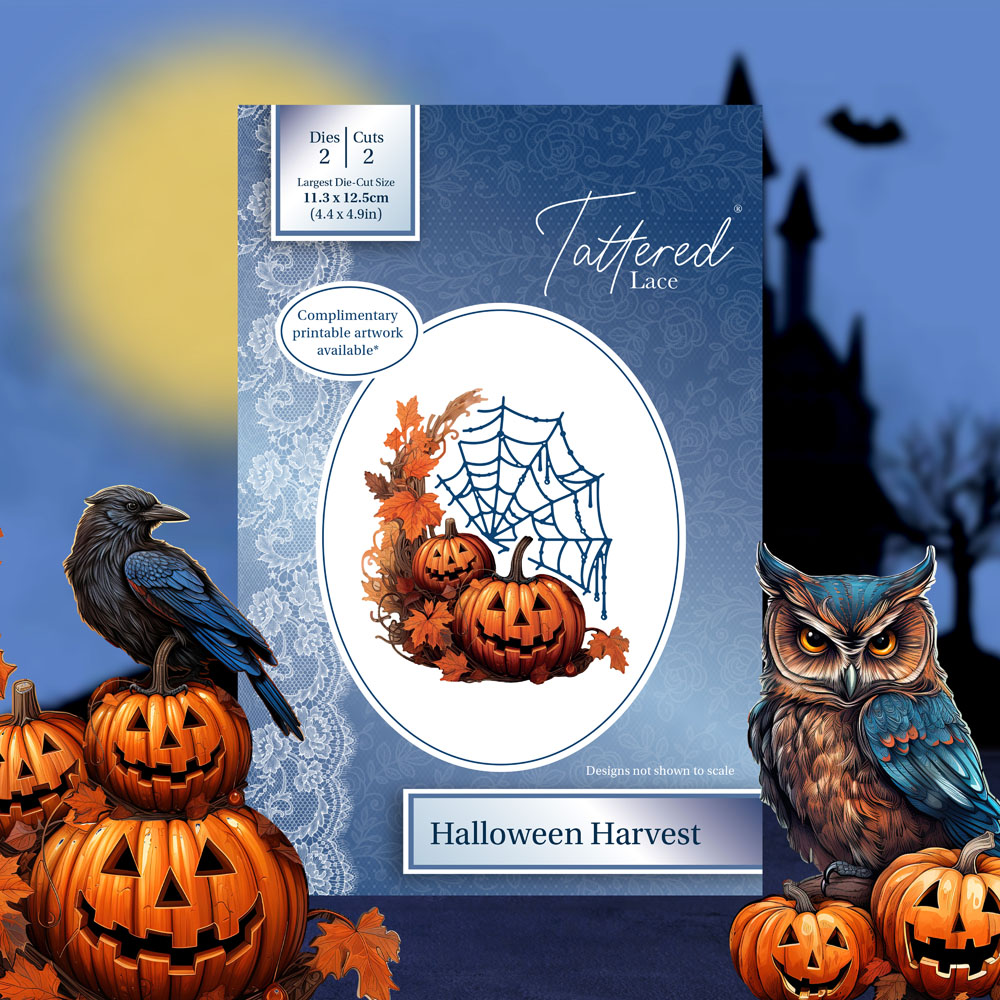 Tattered Lace Halloween Harvest Die Set