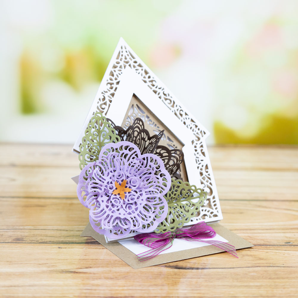 Tattered Lace Delicate Birdhouse Die Set - Image 11
