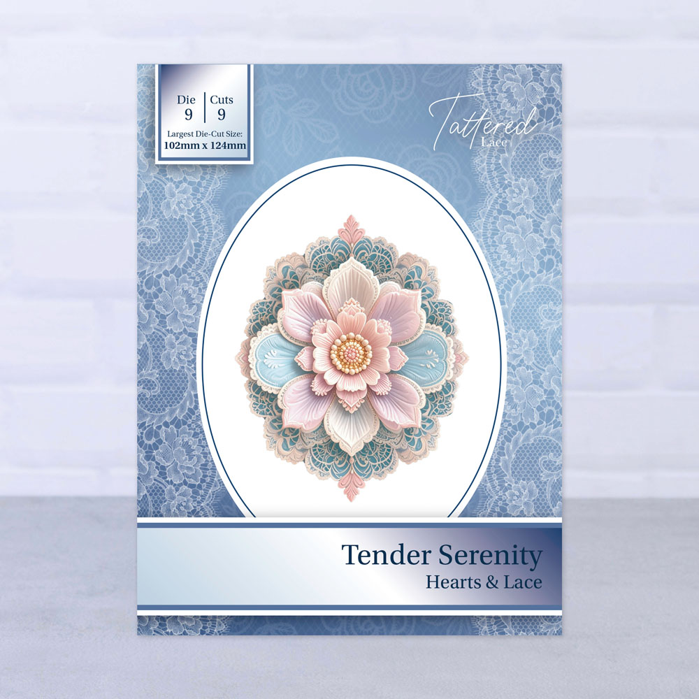 Tattered Lace Tender Serenity Die Set