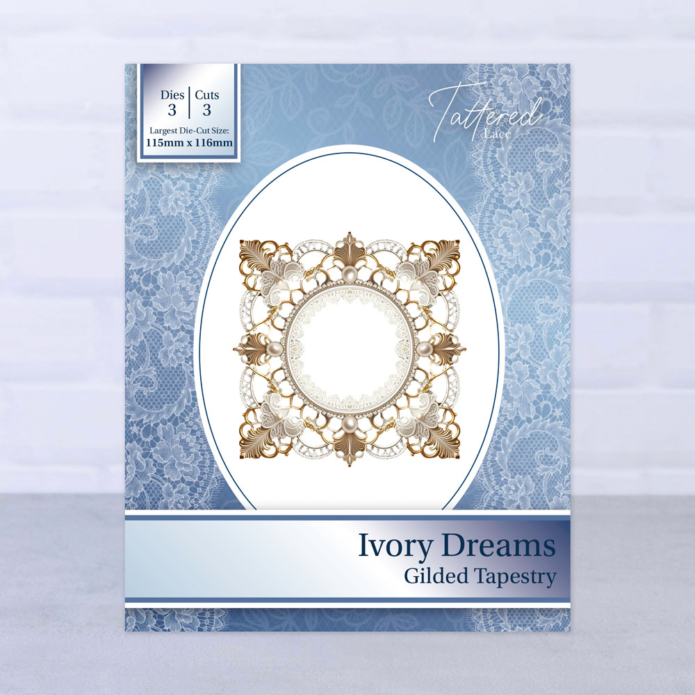 Tattered Lace Ivory Dreams Die Set