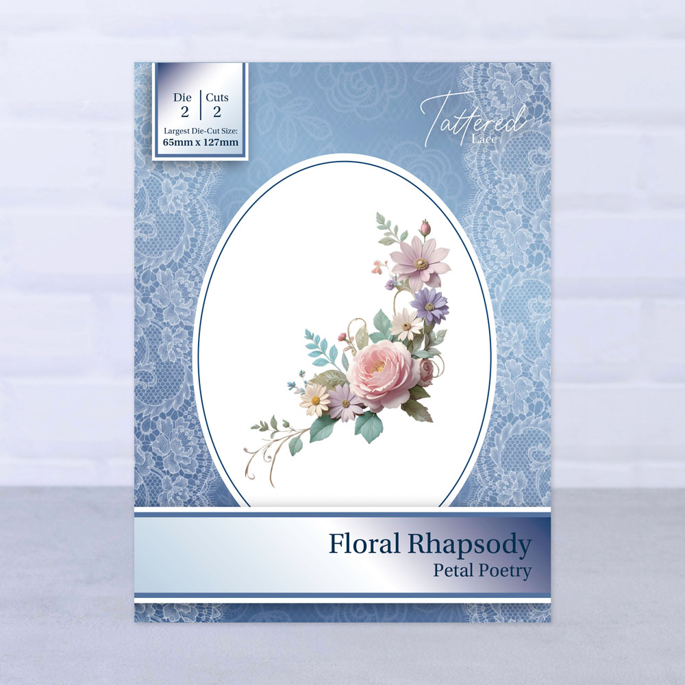 Tattered Lace Floral Rhapsody Die Set