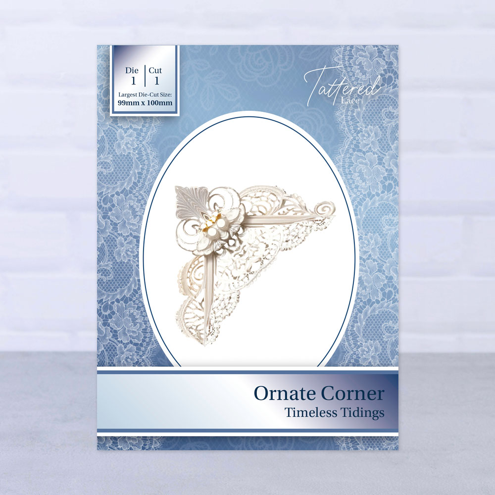 Tattered Lace Ornate Corner Die Set