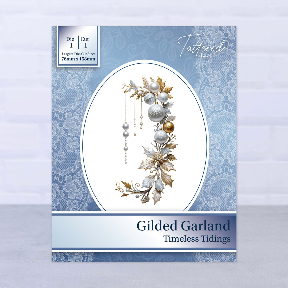Tattered Lace Gilded Garland Die Set
