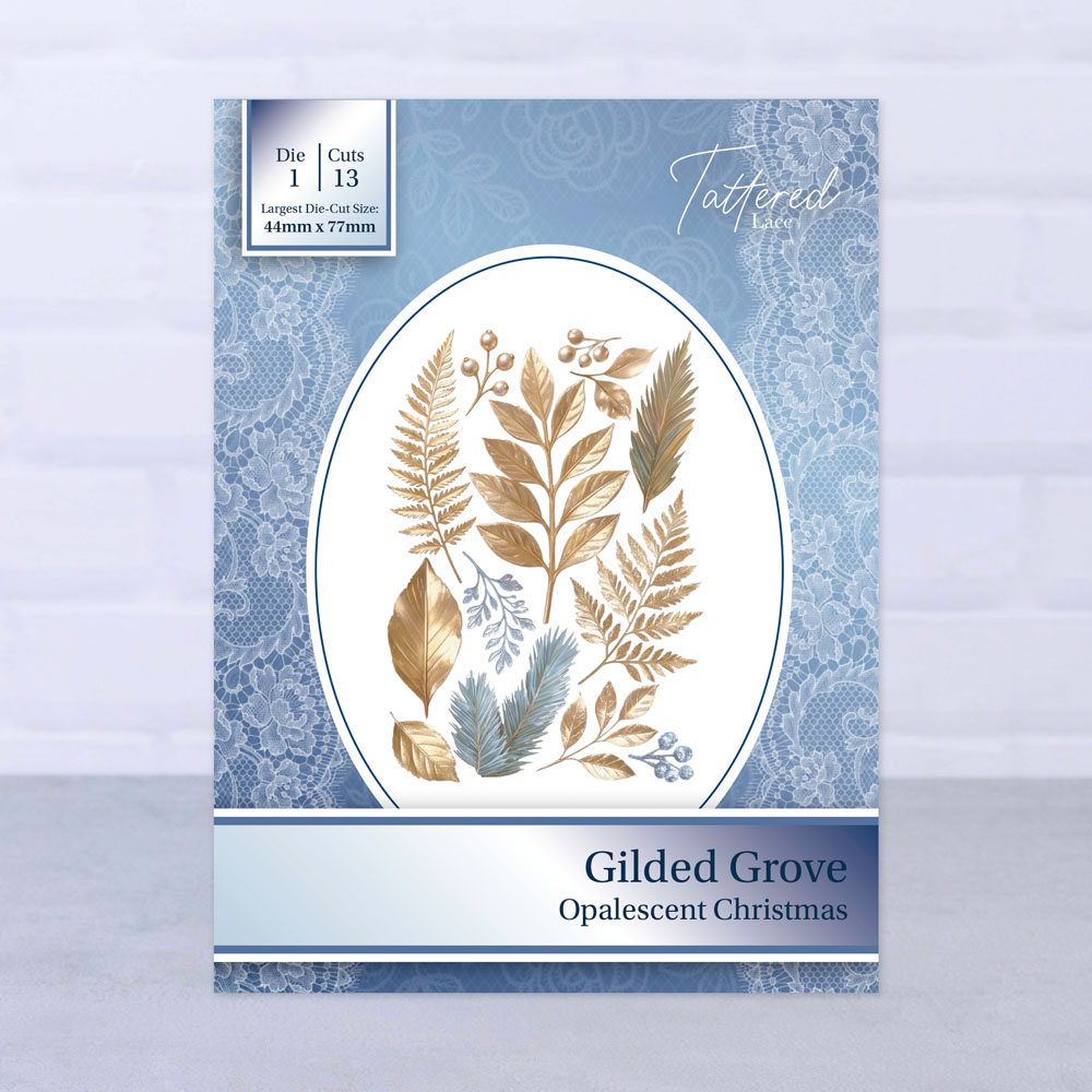 Tattered Lace Gilded Grove Die Set