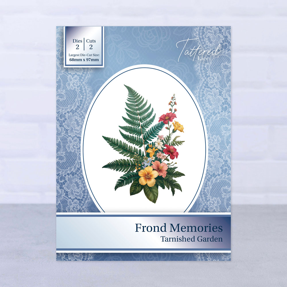 Tattered Lace Frond Memories Die Set