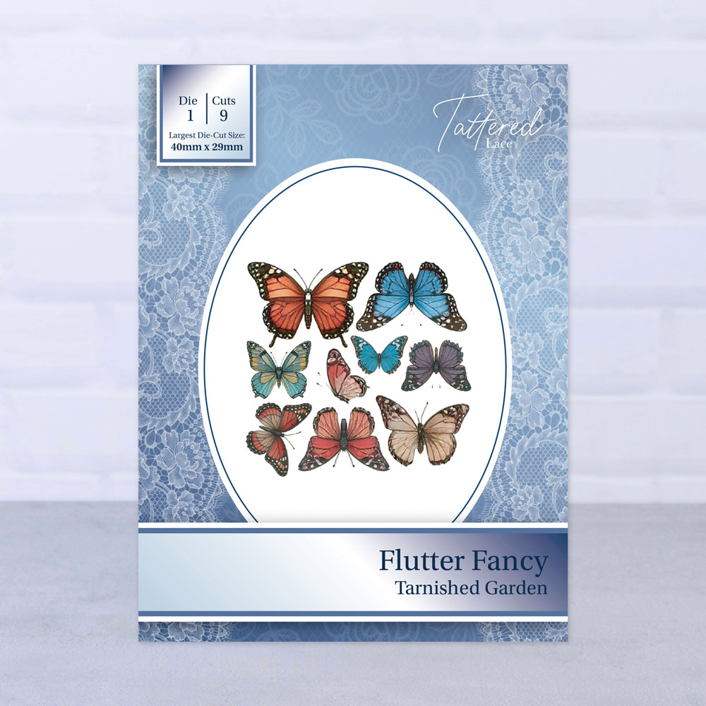 Tattered Lace Flutter Fancy Die Set