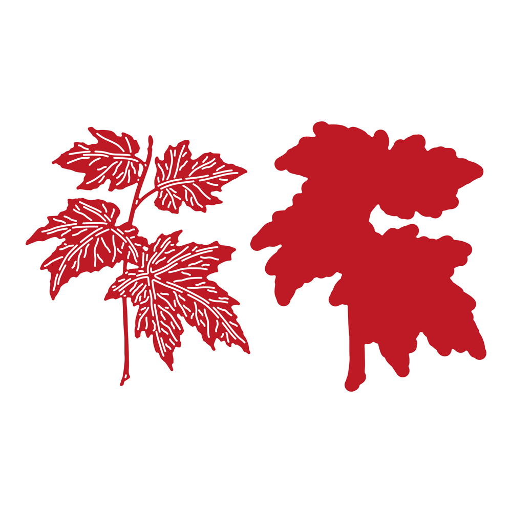 Two Red Robins Sycamore Sprig Die Set - Image 2