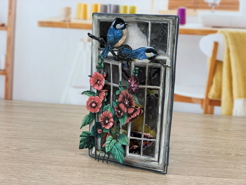 Two Red Robins Nosey Neighbours Die Set - Image 12