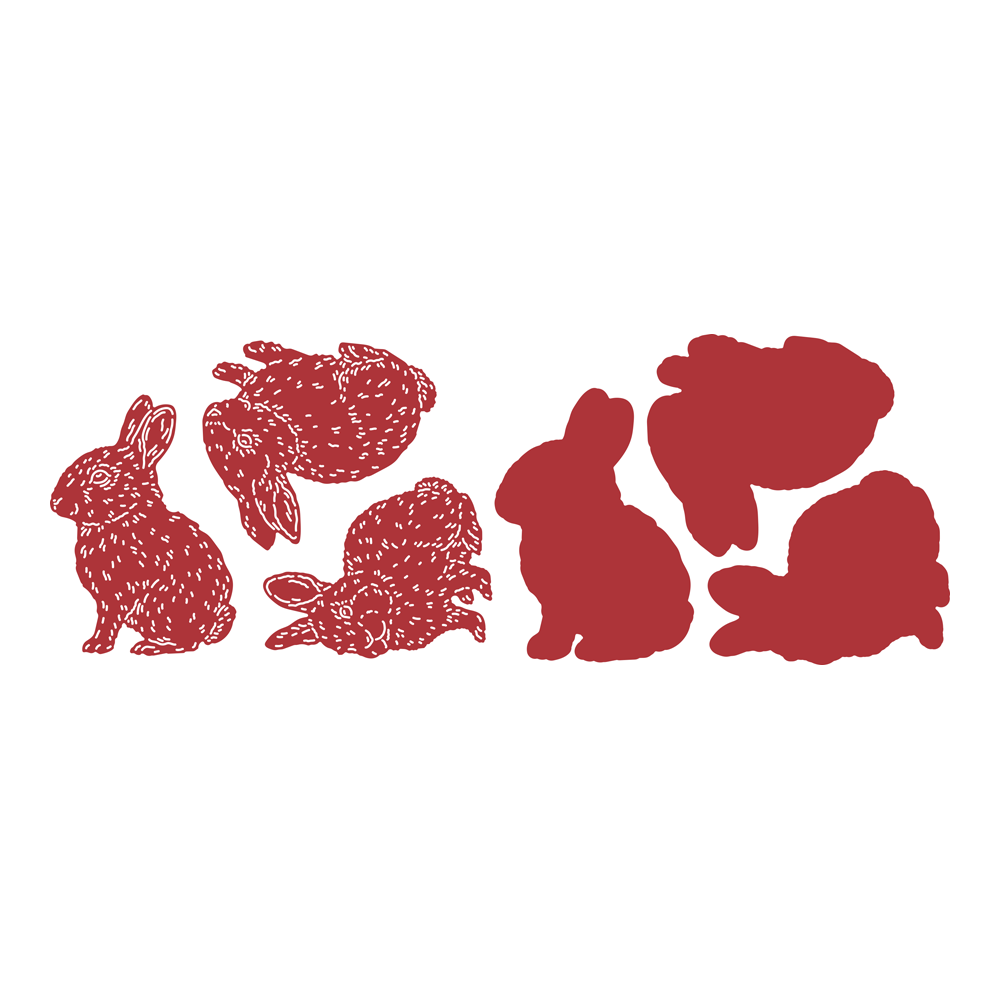 Two Red Robins A Fluffle Die Set - Image 2