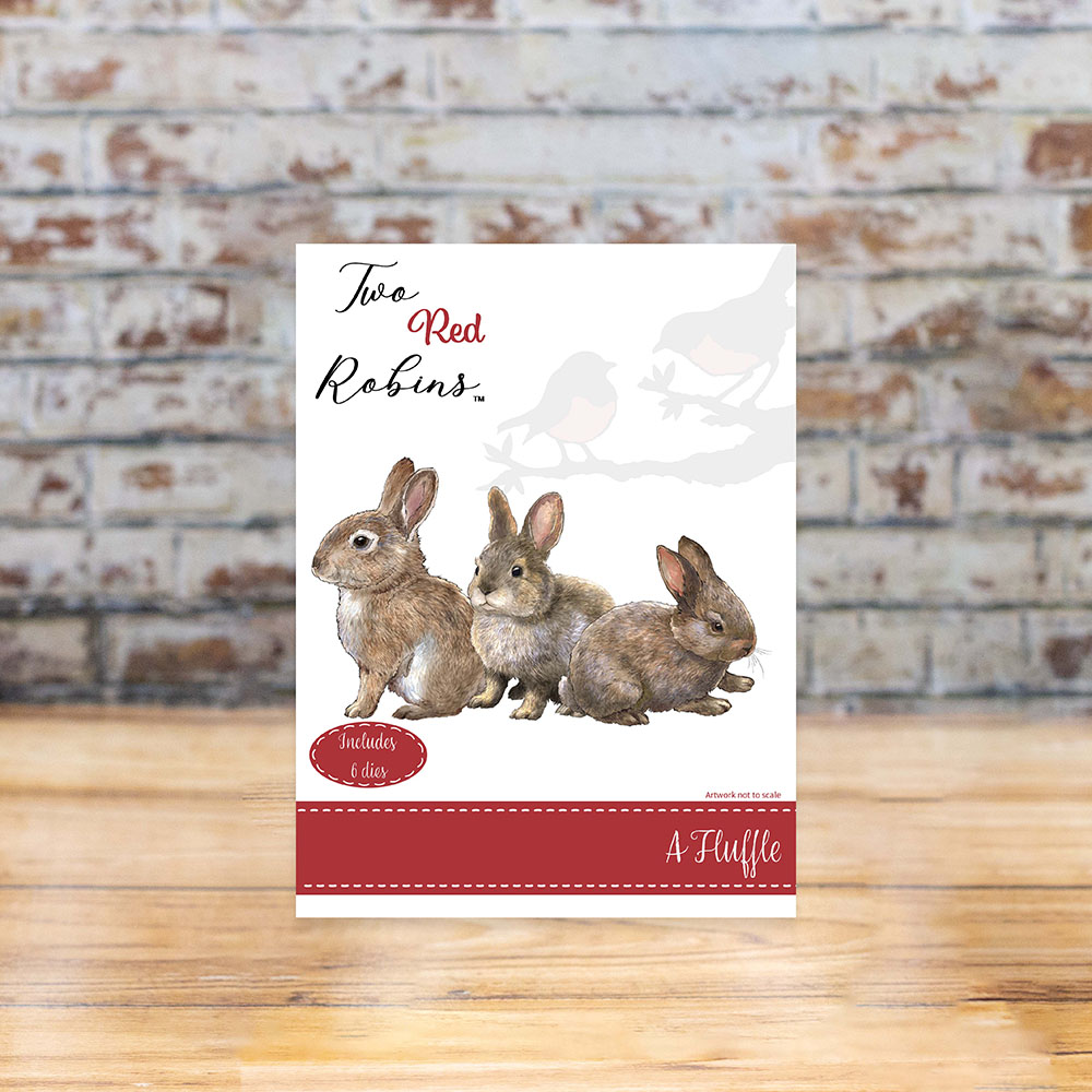 Two Red Robins A Fluffle Die Set