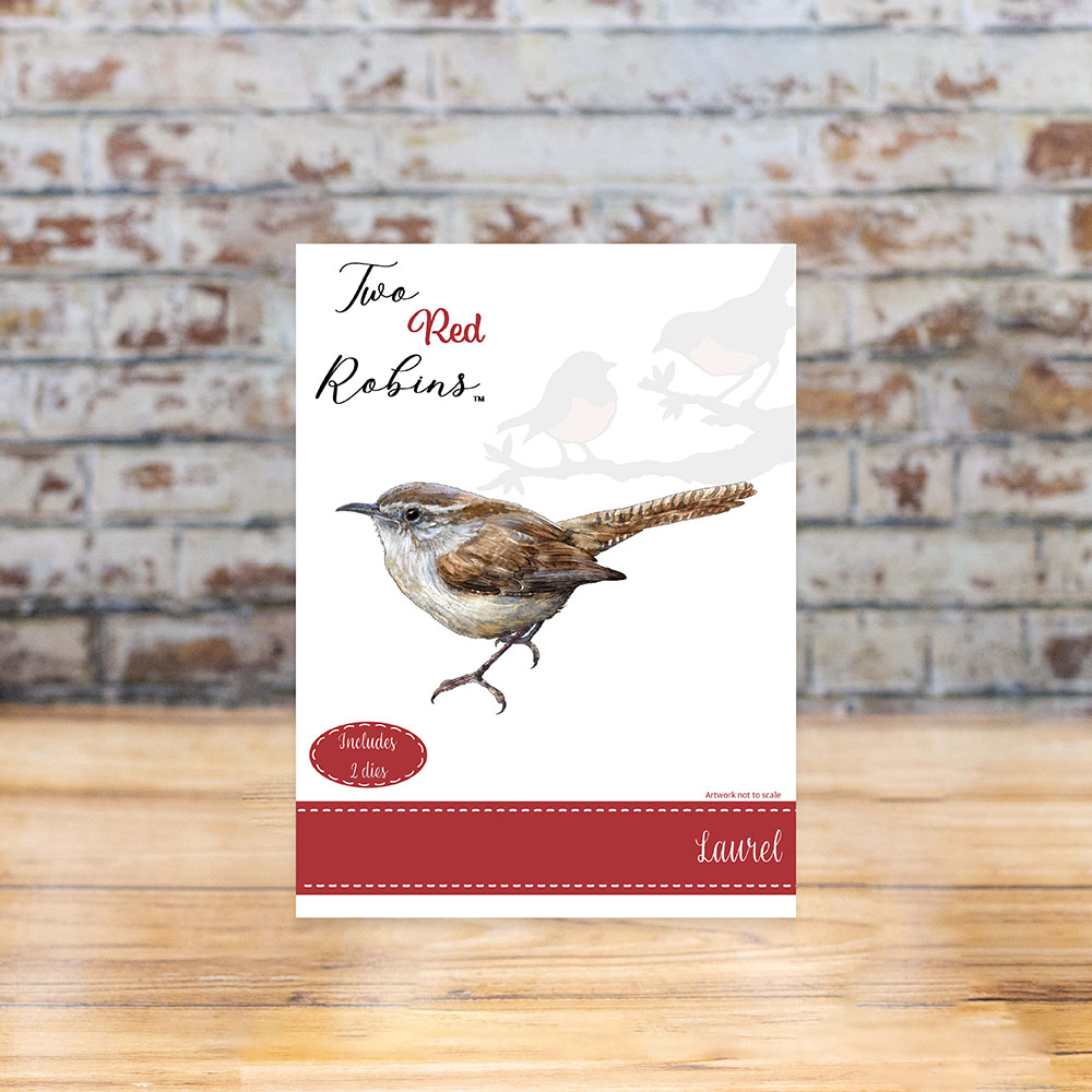 Two Red Robins Laurel Die Set