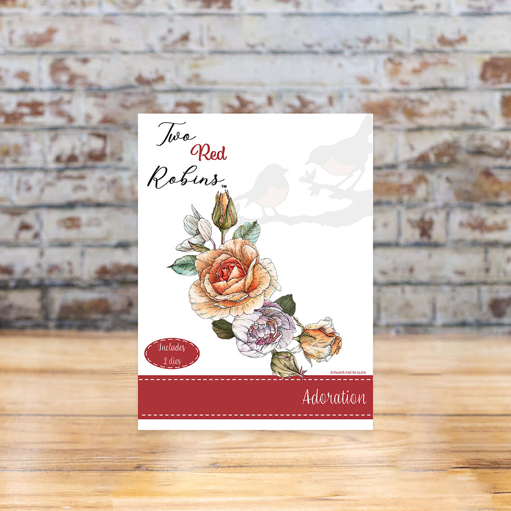 Two Red Robins Adoration Die Set