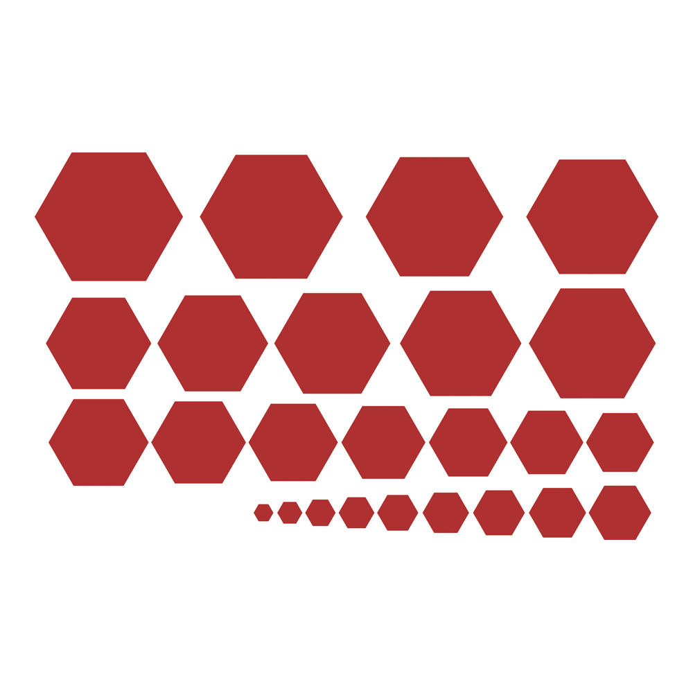 Two Red Robins Fundamental Hexagon Die Set - Image 2