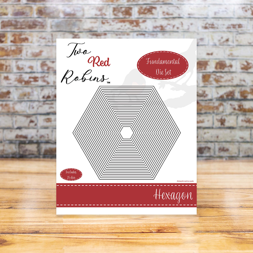 Two Red Robins Fundamental Hexagon Die Set