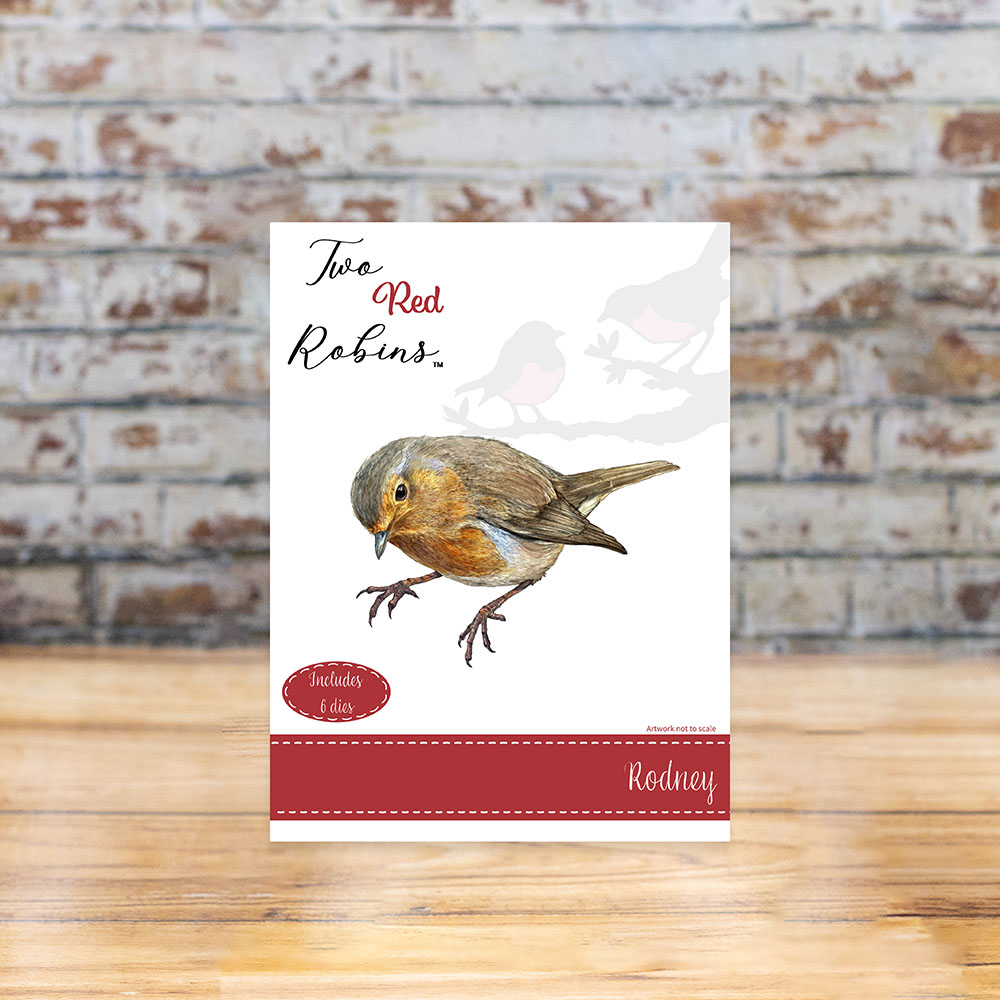 Two Red Robins Rodney Die Set