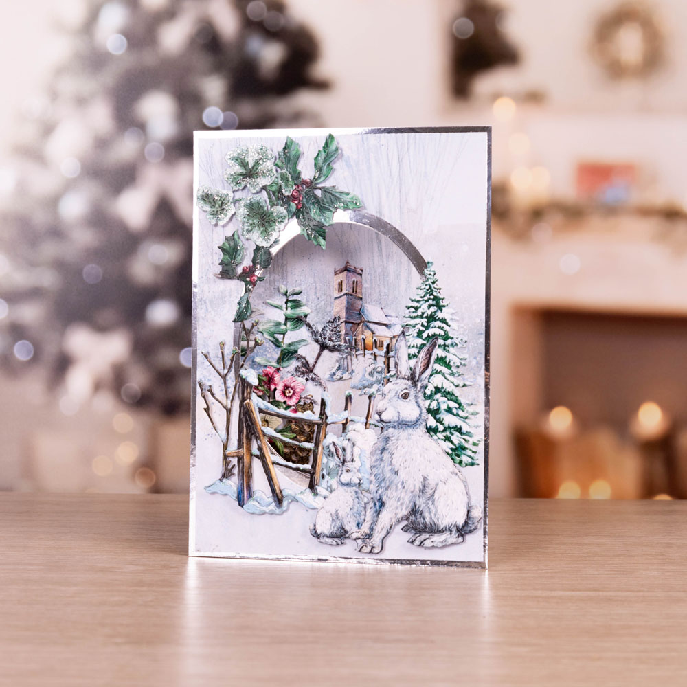 Two Red Robins Festive Fir Die Set - Image 6