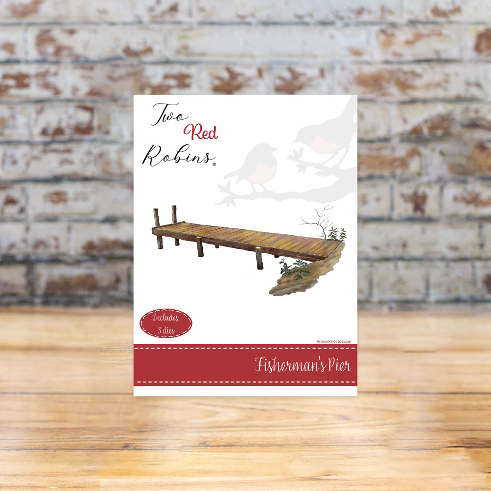 Two Red Robins Fisherman's Pier Die Set