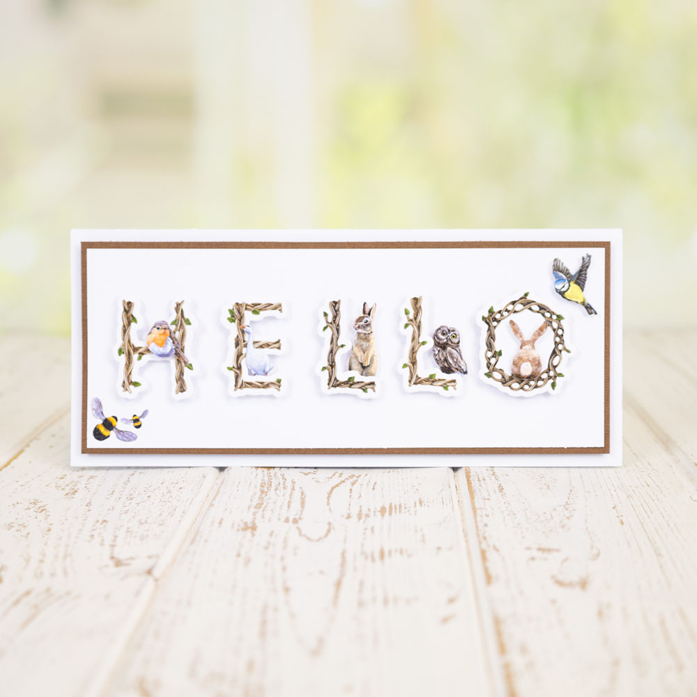 Two Red Robins Nature's Alphabet Uppercase Die Set - Image 4