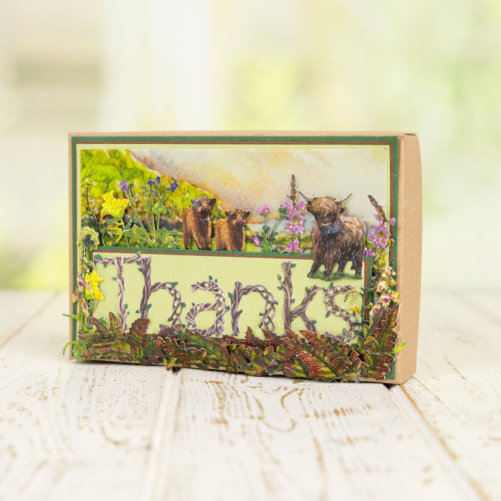 Two Red Robins Nature's Alphabet Uppercase Die Set - Image 8