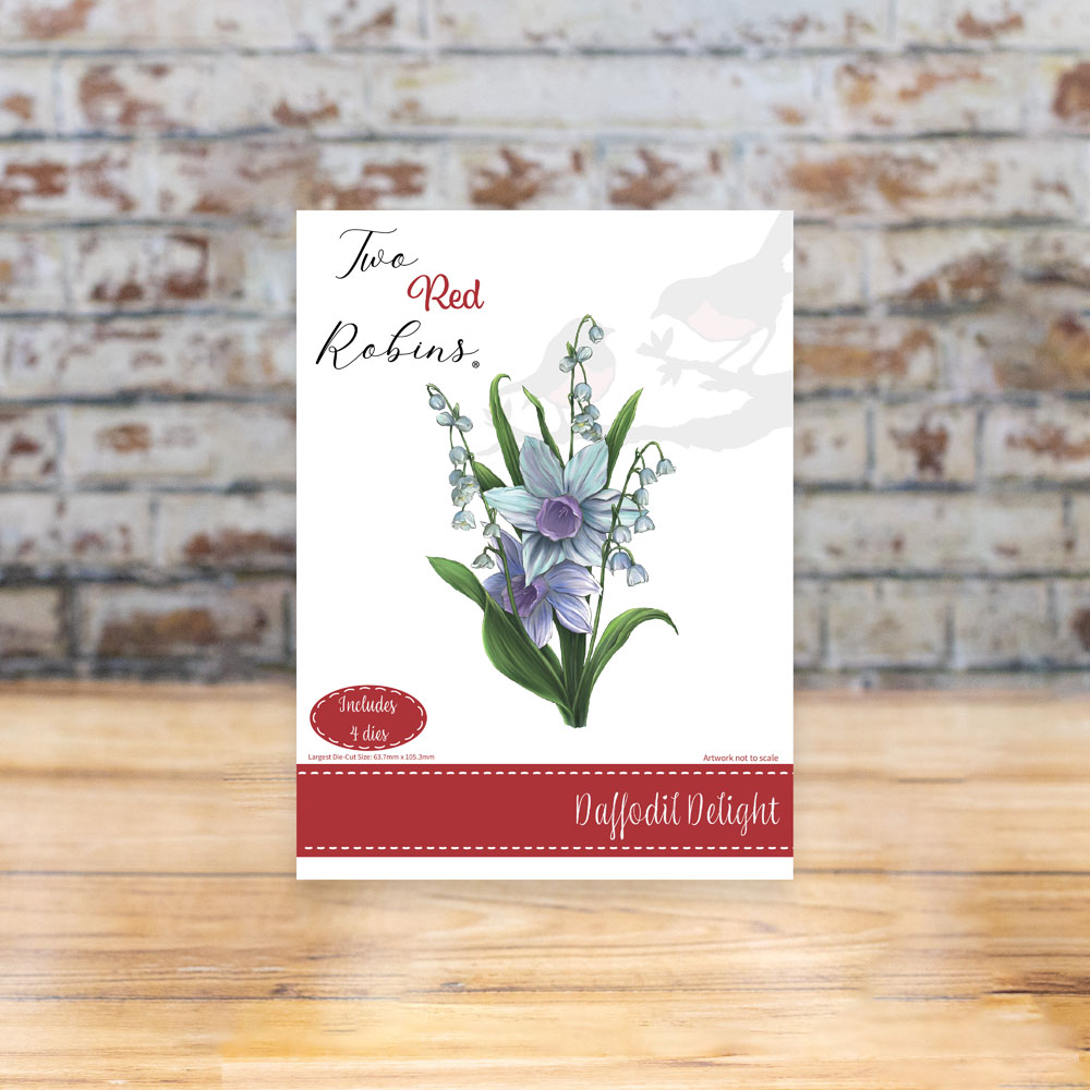 Two Red Robins Daffodil Delight Die Set