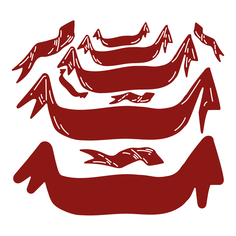 Two Red Robins Delicately Draped Die Set - Image 2