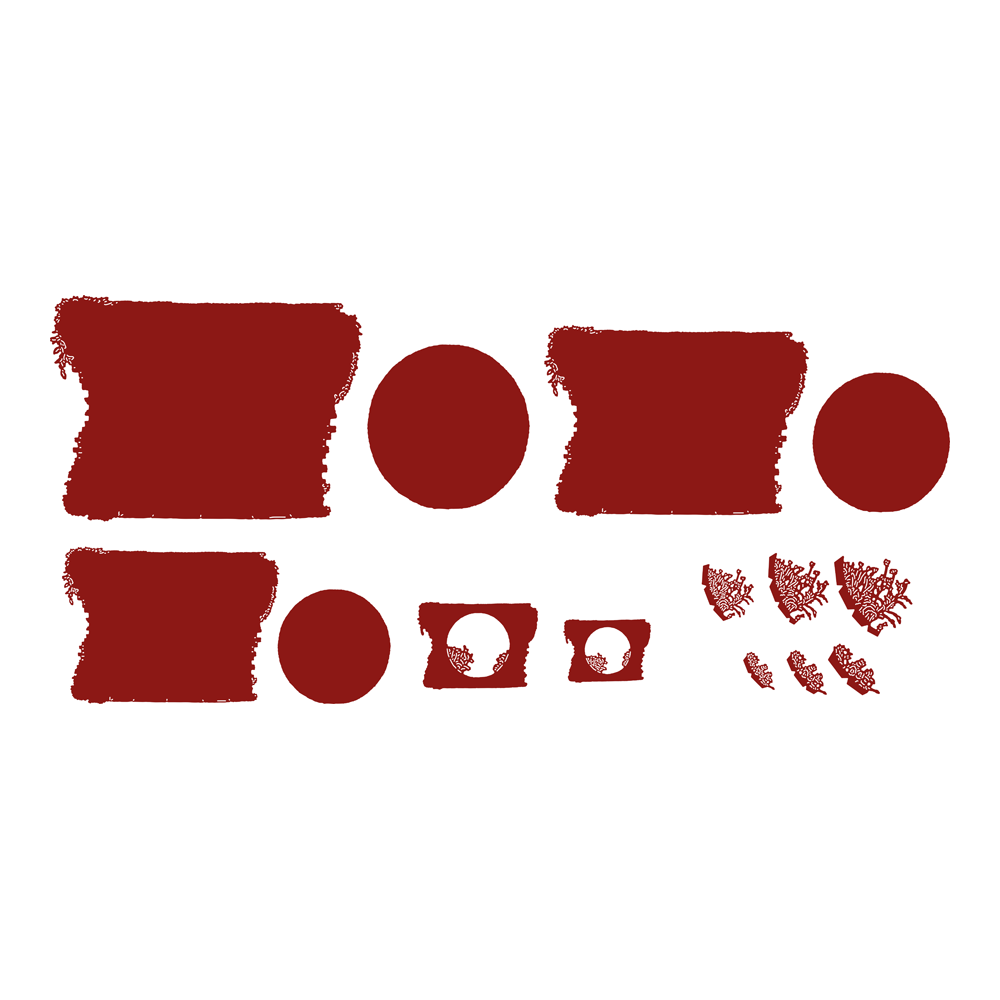 Two Red Robins Into The Nook Die Set - Image 2