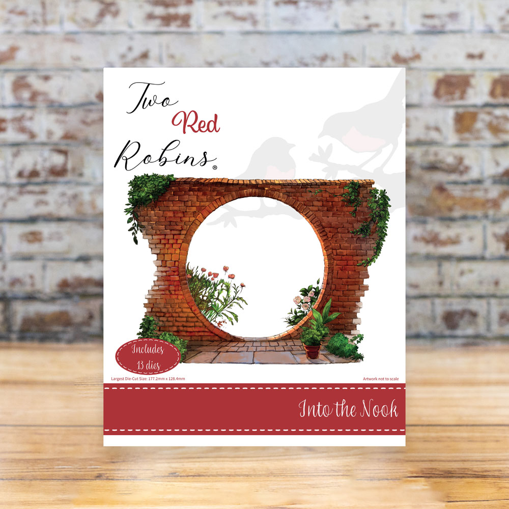 Two Red Robins Into The Nook Die Set