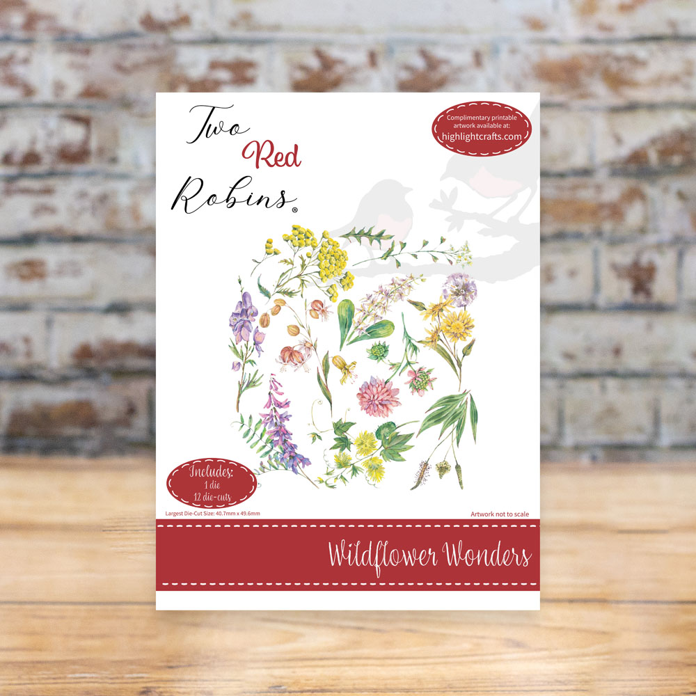 Two Red Robins Wildflower Wonders Die Set