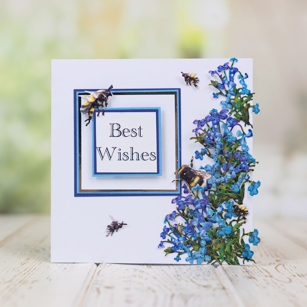Two Red Robins Bee Happy Die Set - Image 3