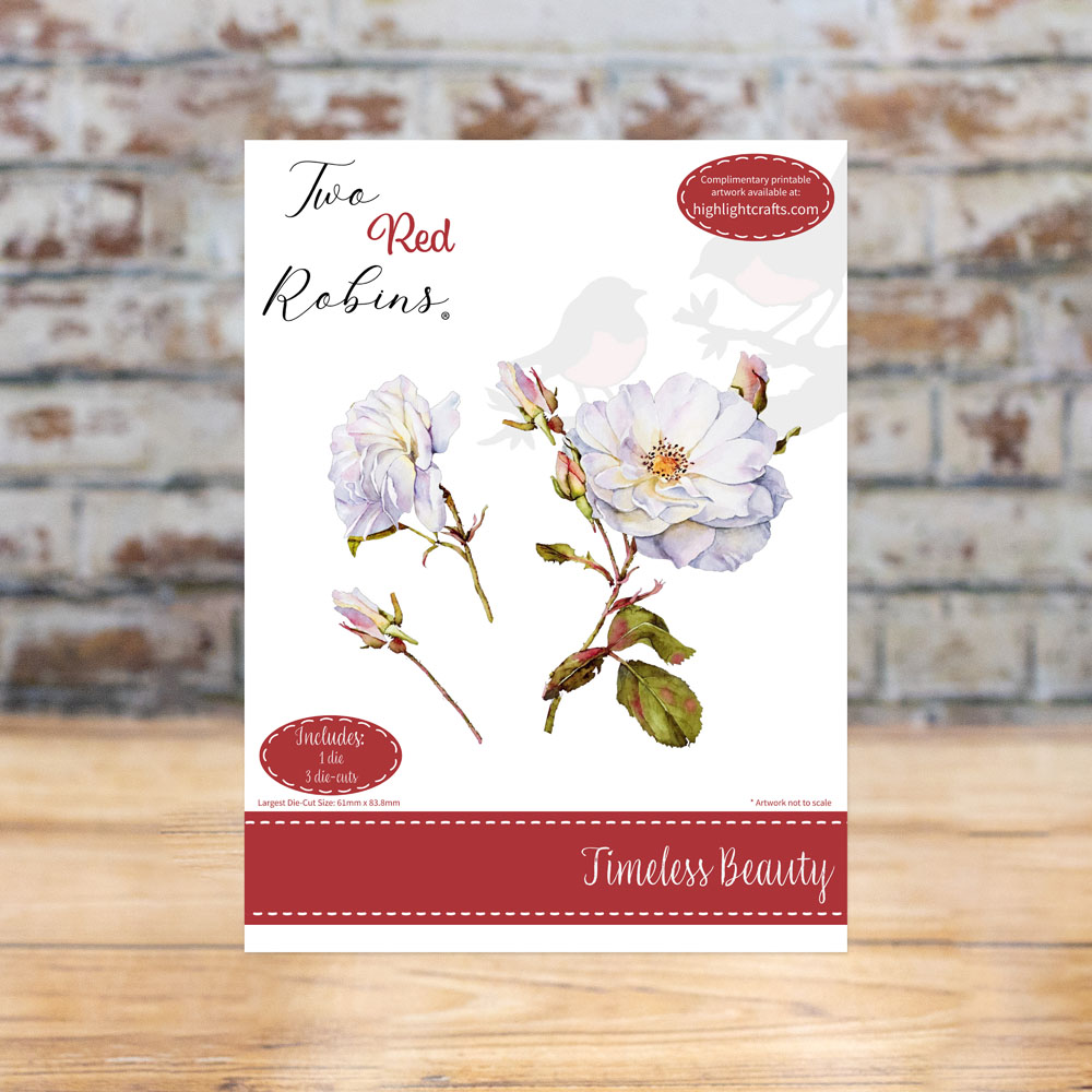 Two Red Robins Timeless Beauty Die Set