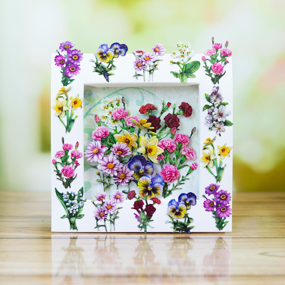 Two Red Robins Floral Fusion Die Set - Image 3