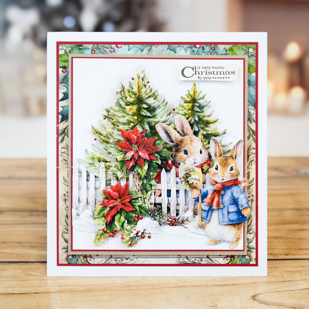 Two Red Robins Festive Fence Die Set - Image 10